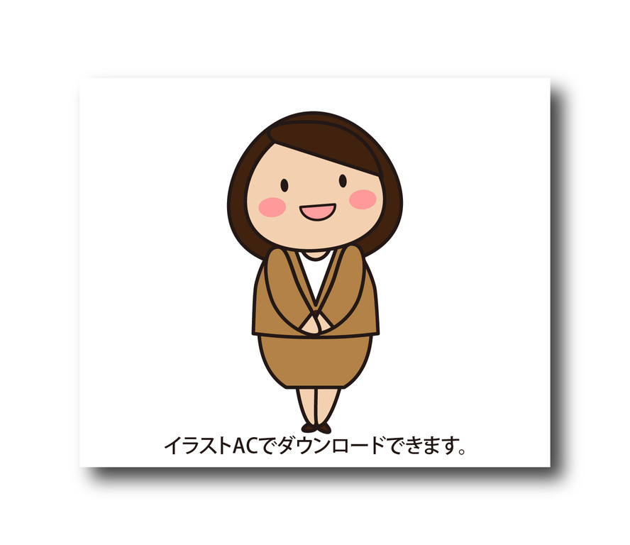 イラストａｃに スーツを着た女性 が公開されました 日日oekaki