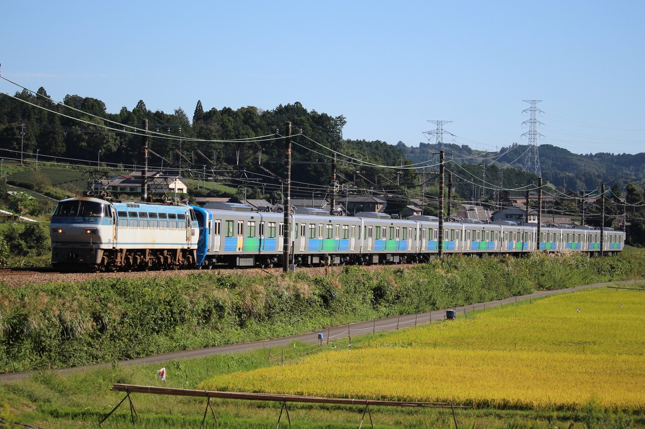 東海道本線 43-2（西武30000系甲種9862レ, 東京メトロ甲種8862レ