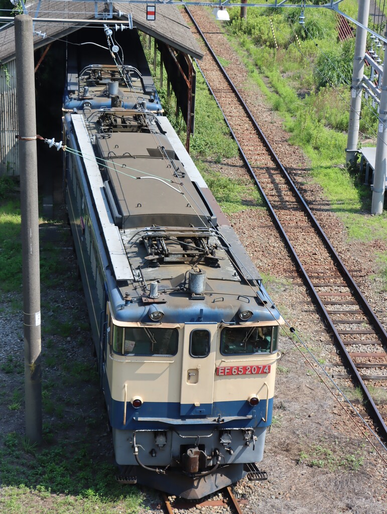 新鶴見界隈1079（EF65 2074 + EF65 2084, DE11 2004 + DE11 2001 重連