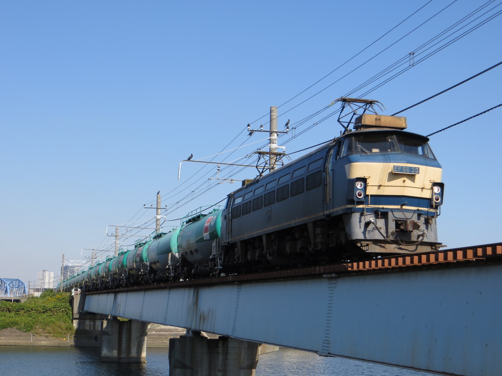 鶴凪 新鶴見界隈24-4（根岸運用 EF66 36) : 新鶴見通信