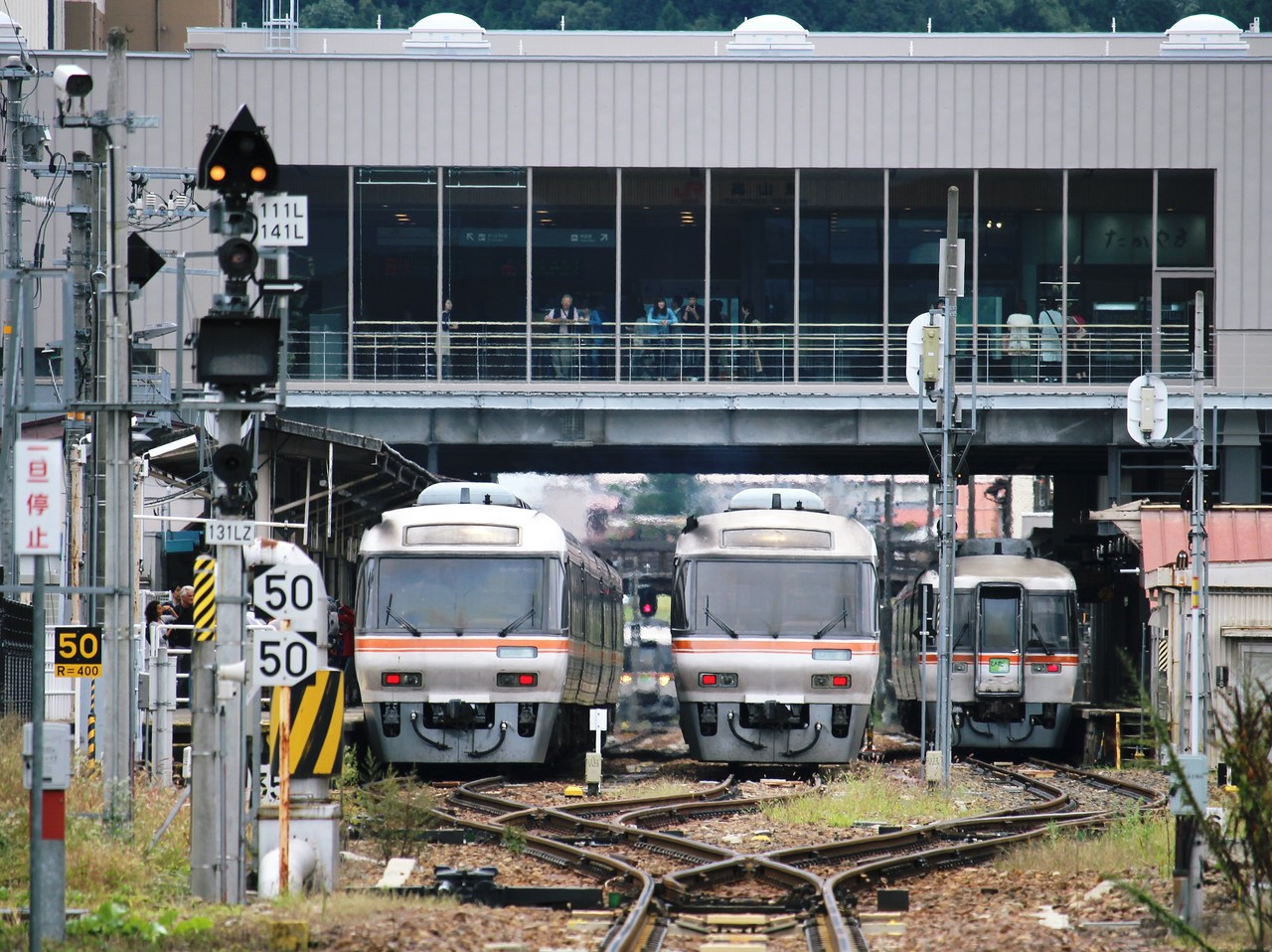 高山本線 3 特急ひだ8号 高山駅 新鶴見通信