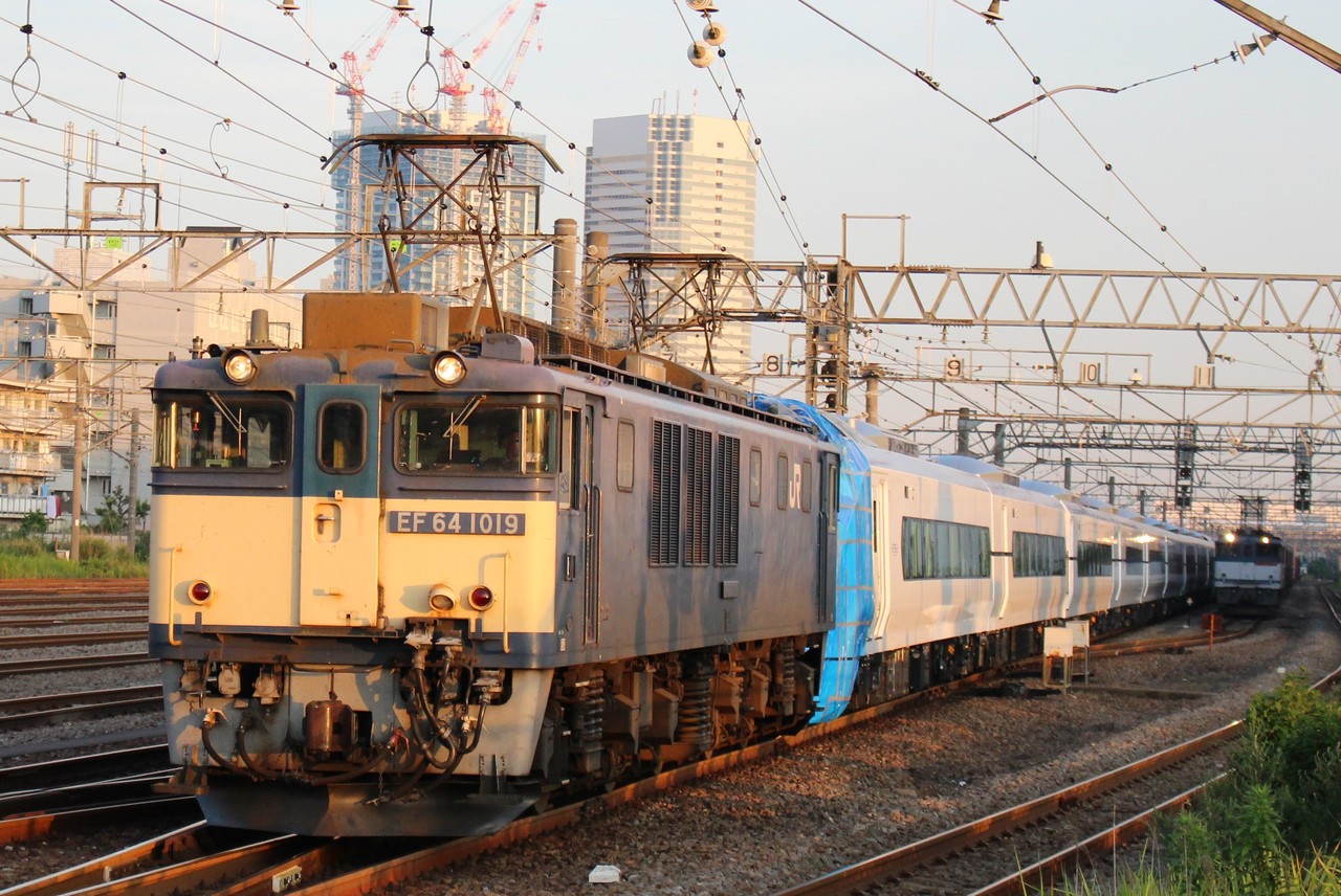 新鶴見界隈428-4（E353系甲種8471レ EF64 1019） : 新鶴見通信