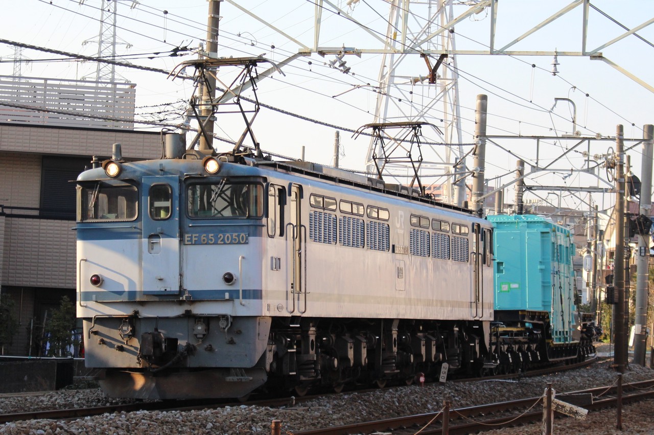特大貨物を追いかける 1-2（EF65 2050 + シキ180） : 新鶴見通信