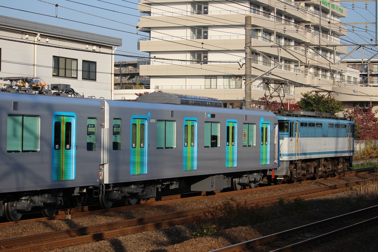 西武鉄道 40000系 西武40000系第5編成が甲種輸送される｜鉄道ニュース｜2018年1月