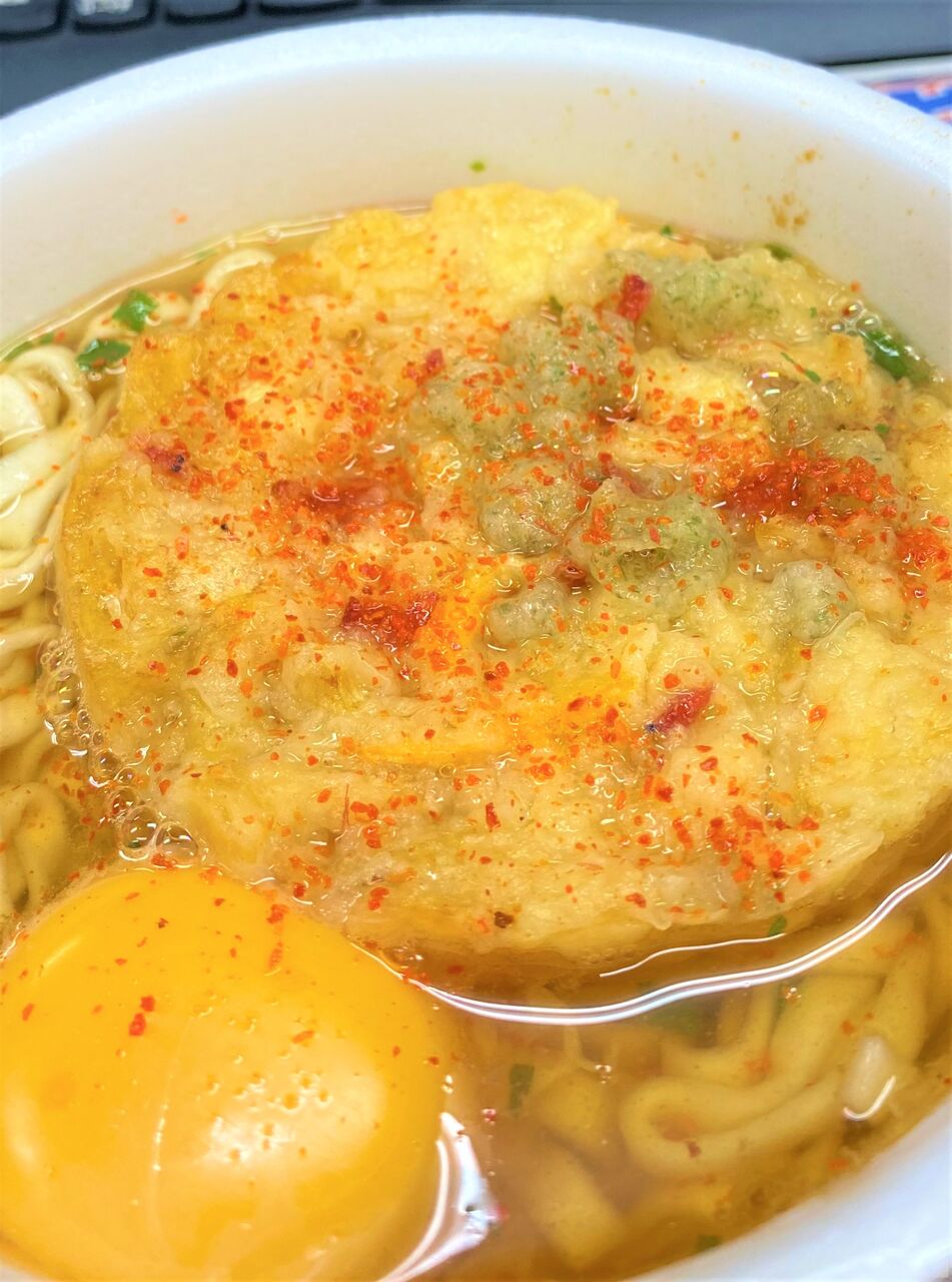 どん兵衛 鬼かき揚げ 天ぷらうどん 新聞は永久に不滅です オーナー編