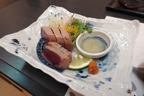 20191022_西郷酒盛_かつおたたき