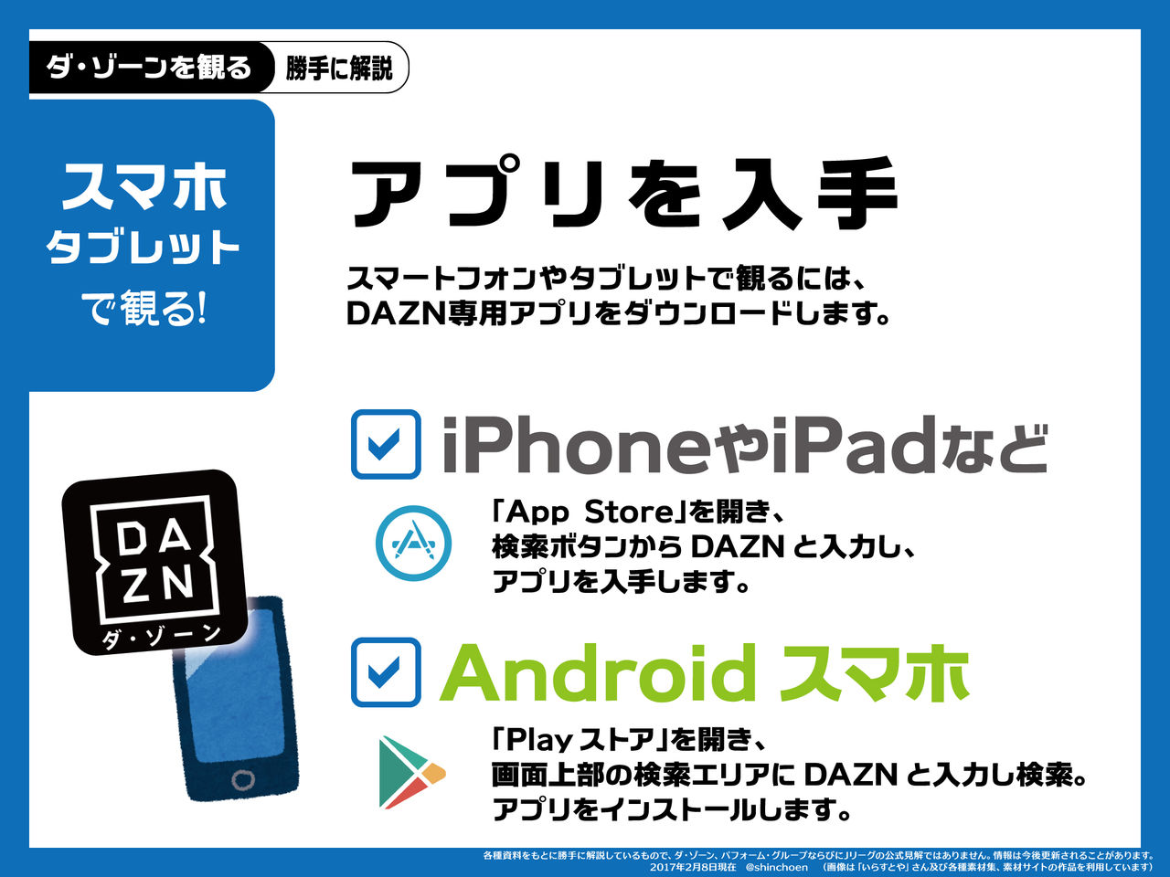 スマホでdaznを観る うえだのいばしょ スマホでdaznを観る うえだのいばしょ