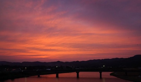 20191022_西郷酒盛_夕焼け