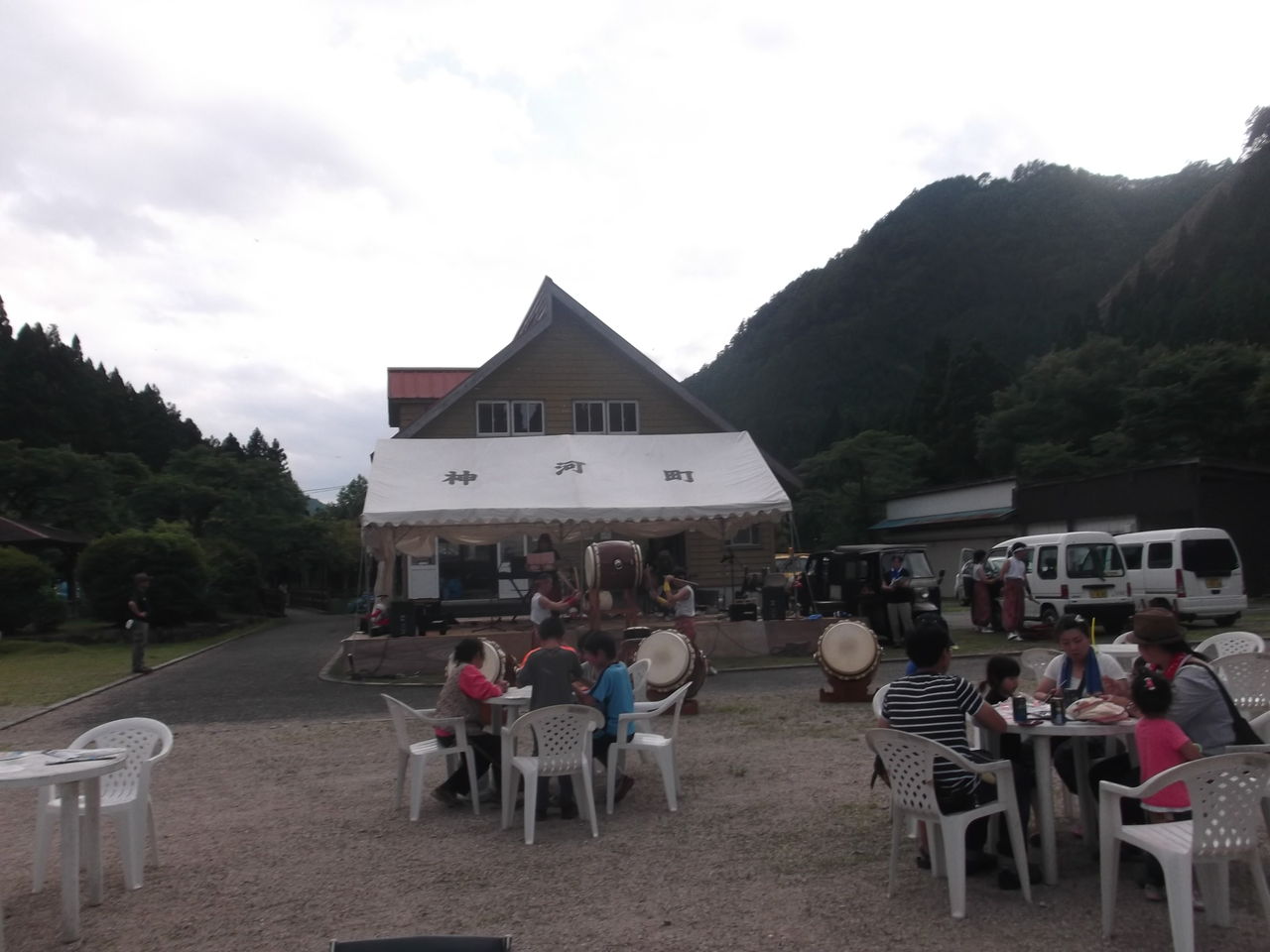 ほたる祭りの様子 兵庫県 神河町 キャンプ場 新田ふるさと村 ブログ