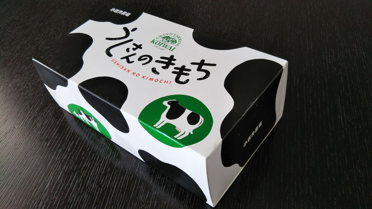 小岩井農場 うしさんのきもち しっとり濃厚バターケーキ 今日は何食べる 全国お土産日記