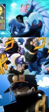 ジョジョ 第三部 第6話はダークブルームーンが襲ってくる シャイン速報局 アニメ声優まとめ ジョジョ 第三部 第6話はダークブルームーンが襲ってくる シャイン速報局 アニメ声優まとめ