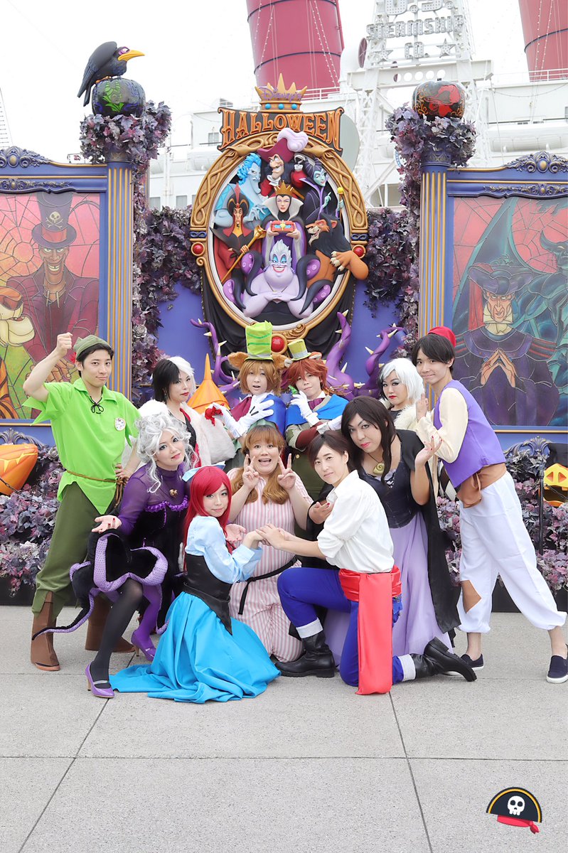 ディズニーシーで Dハロ仮装 ｱﾘｴﾙｴﾘｯｸｱｰｽﾗｳﾞ シャイン速報局 アニメ声優まとめ