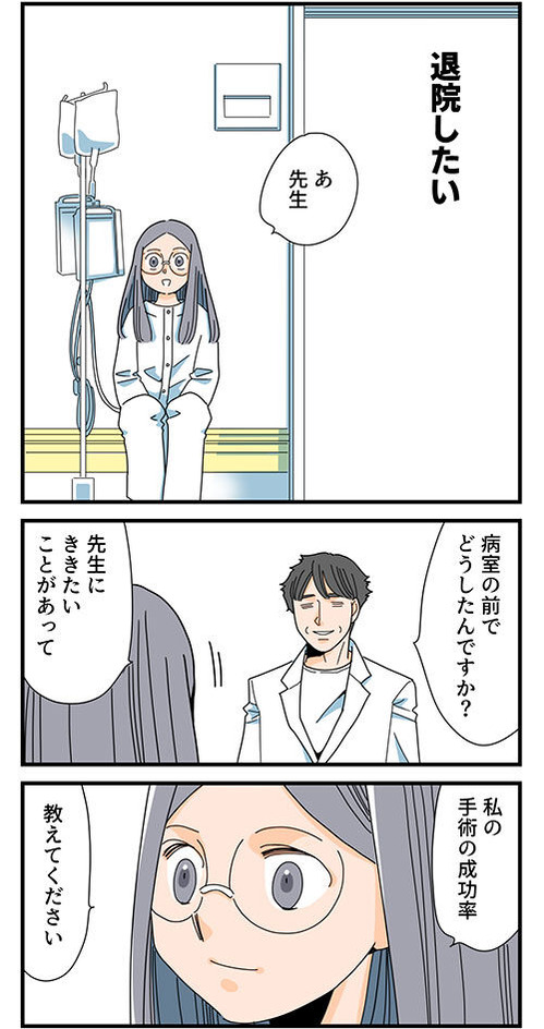 くも膜下出血のラブレター6話