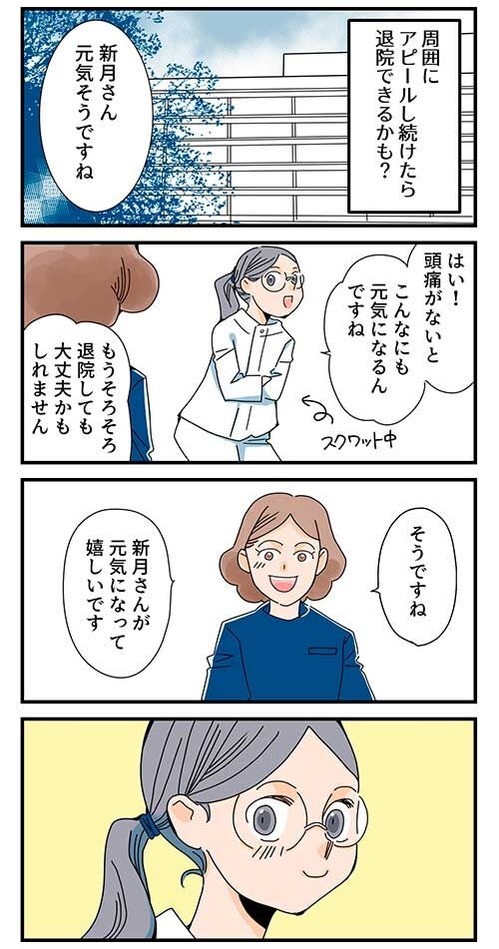 くも膜下出血のラブレター7話