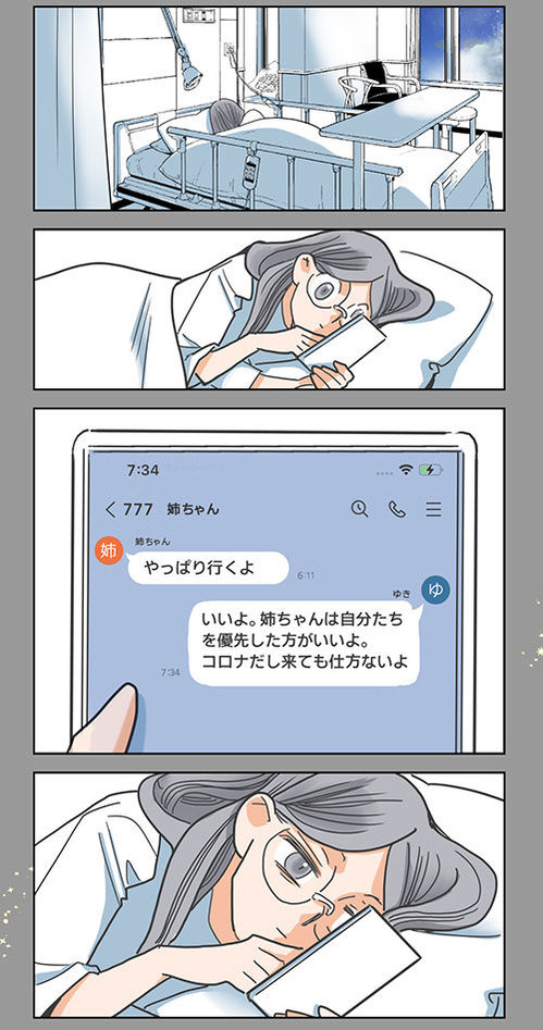 81くも膜下出血のラブレター