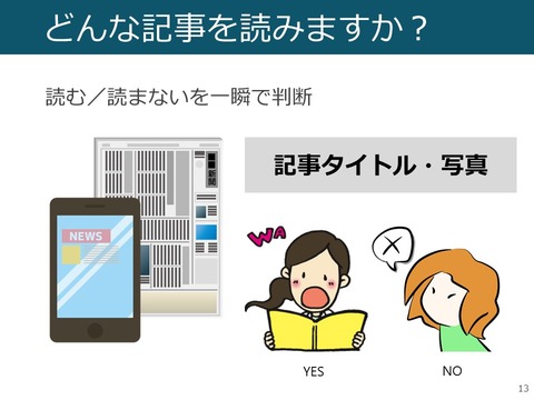 どんな記事を読みますか?