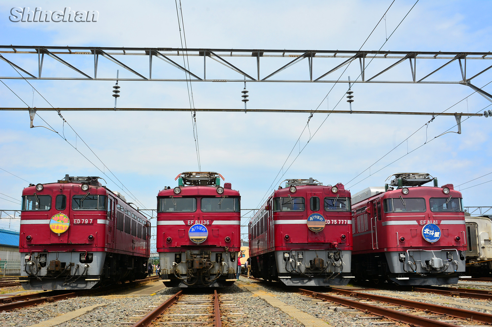 青森車両センターまつり 電気機関車 2015.7.4 : しんちゃん日記