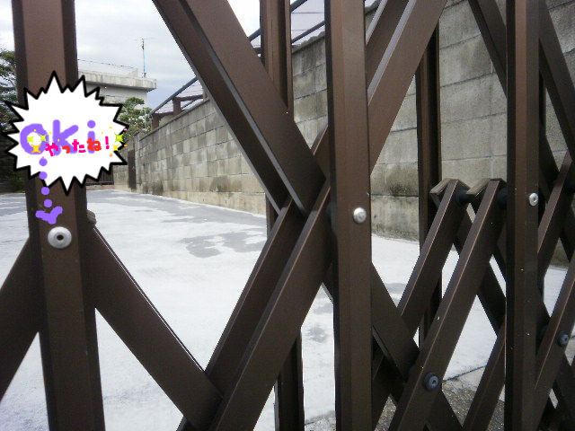 伸縮門扉メンテナンス 新光堂の工事日記