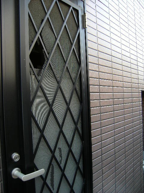 防犯工事 空巣被害 新光堂の工事日記