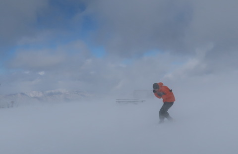 雪の伊吹山2019