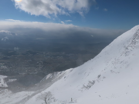 雪の伊吹山2019