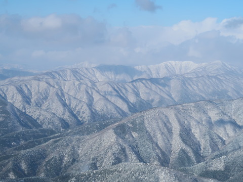 雪の伊吹山2019