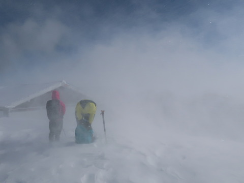 雪の伊吹山2019