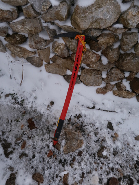 雪の伊吹山2019