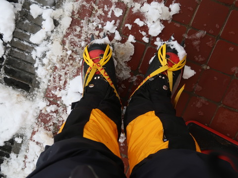 雪の伊吹山2019