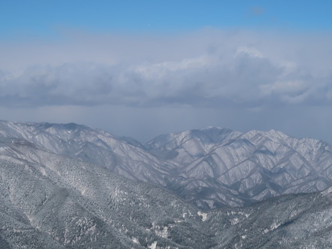 雪の伊吹山2019