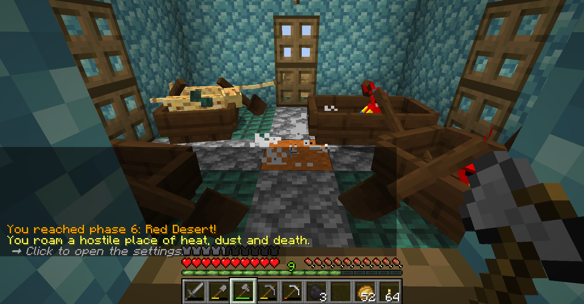 Minecraft 1ブロック 11 自動釣り機完成 遅咲き店長のゲームプレイ日記