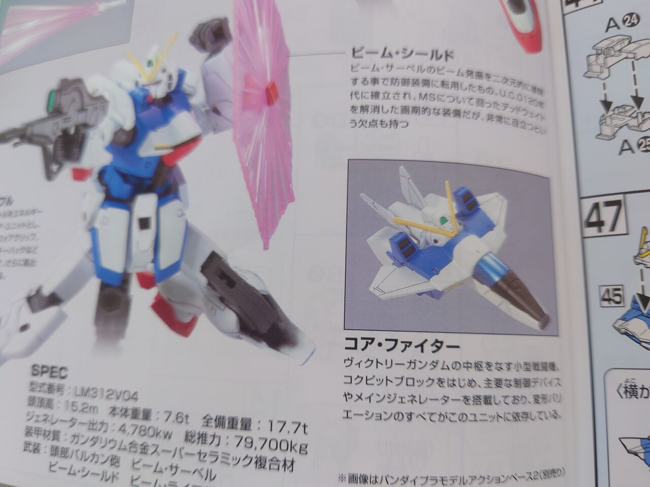 プラモデル 製作 #53 【HGUC 1/144 ヴィクトリーガンダム】 : 遅咲き