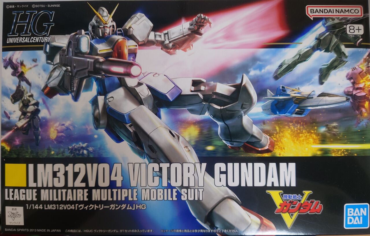 プラモデル 製作 #53 【HGUC 1/144 ヴィクトリーガンダム】 : 遅咲き