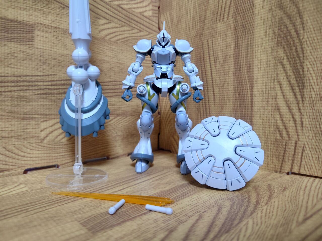 プラモデル 製作 #58 【HG 1/144 エグザベ専用ギャン(ハクジ装備