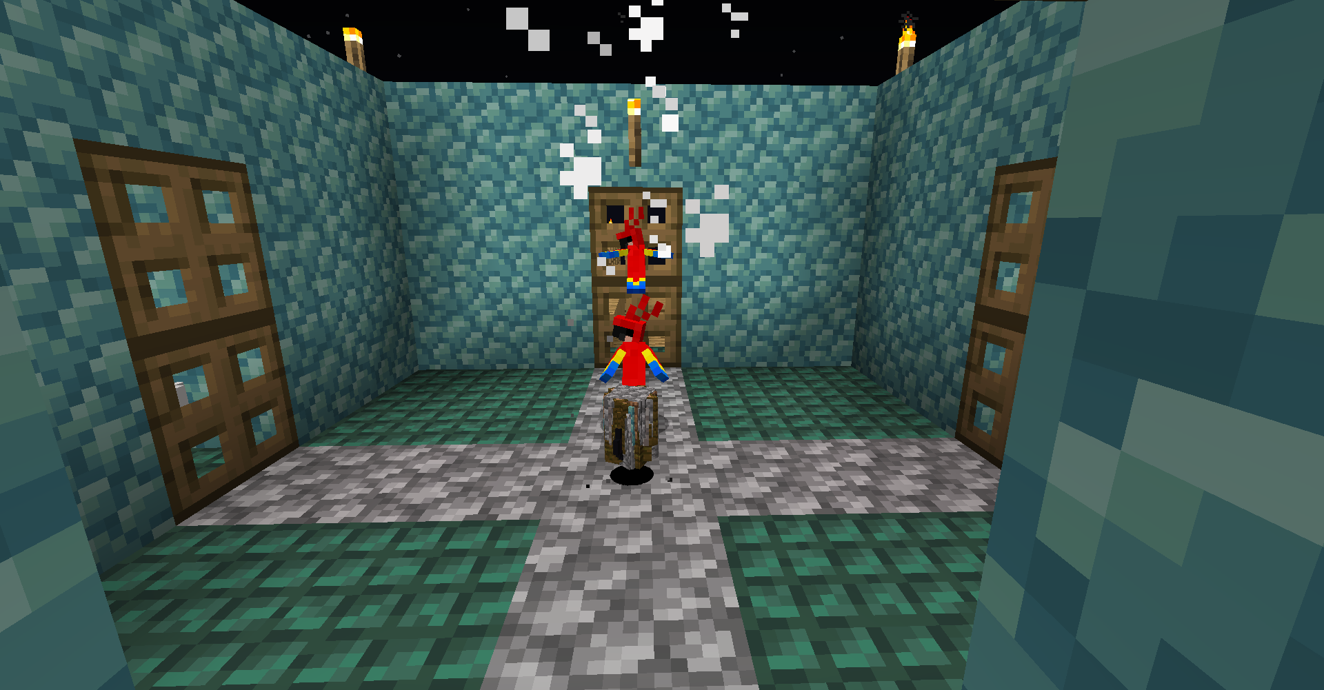 Minecraft 1ブロック 10 マントもらいました 遅咲き店長のゲームプレイ日記