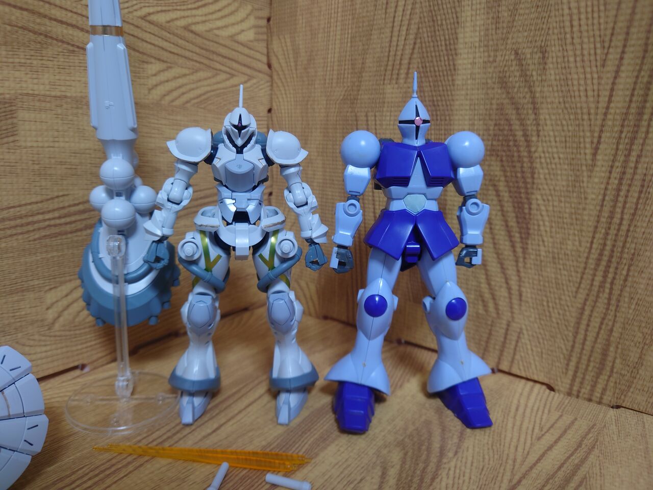 プラモデル 製作 #58 【HG 1/144 エグザベ専用ギャン(ハクジ装備