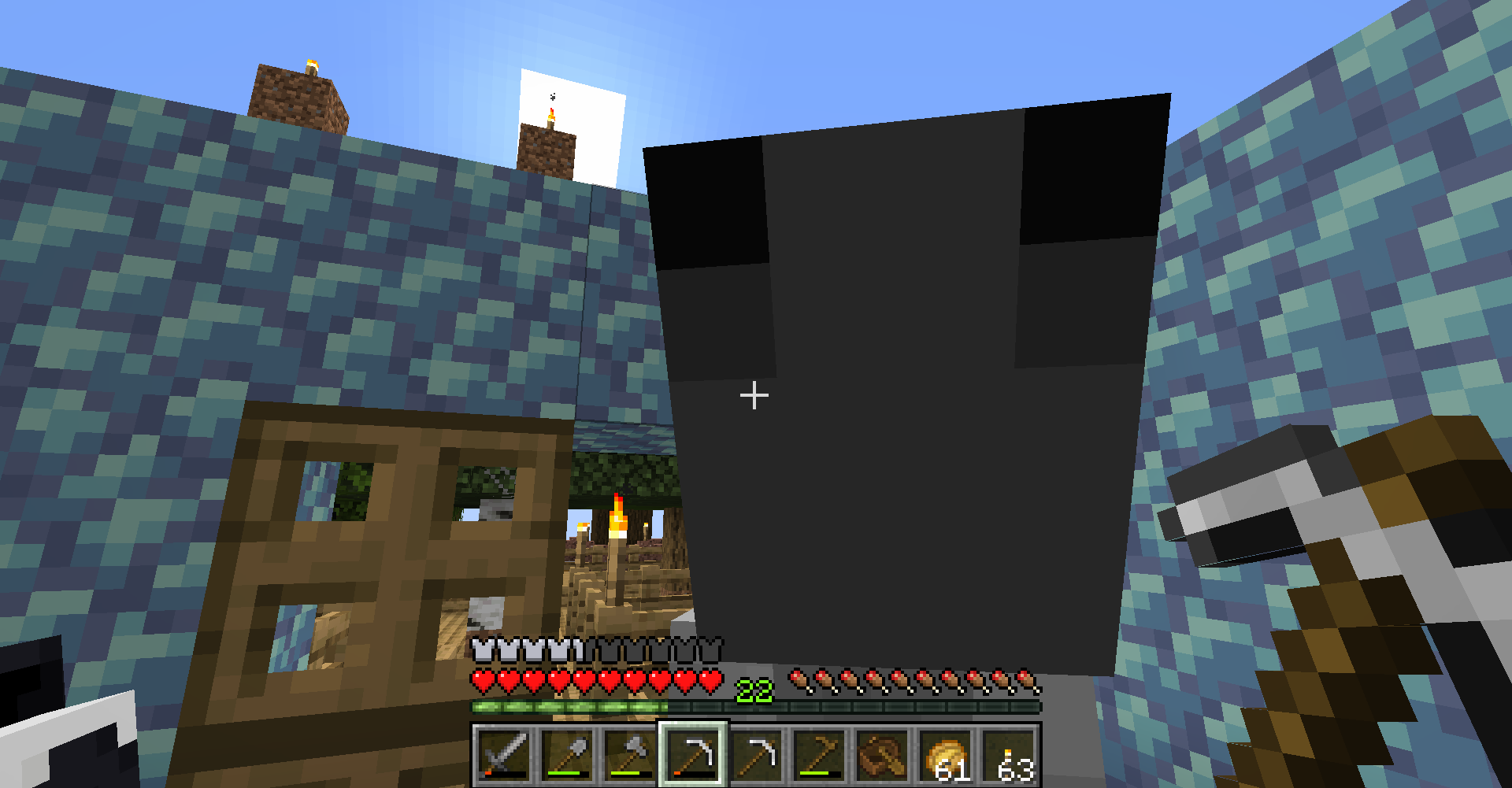 Minecraft 1ブロック 11 自動釣り機完成 遅咲き店長のゲームプレイ日記