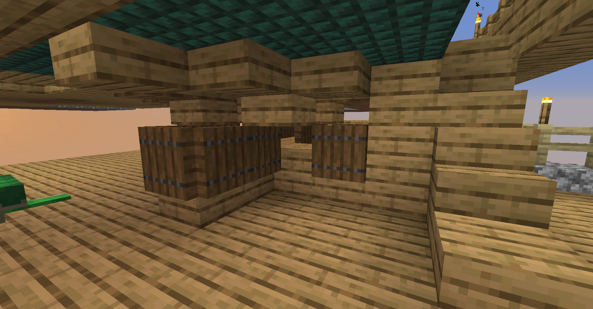Minecraft 1ブロック 10 マントもらいました 遅咲き店長のゲームプレイ日記
