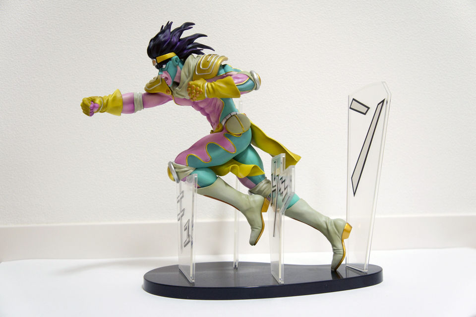 一番くじ ジョジョ 三部 WHITE SIDE B賞 スタープラチナフィギュア 買取】ジョジョ 一番くじ 第三部 スターダストクルセイダース