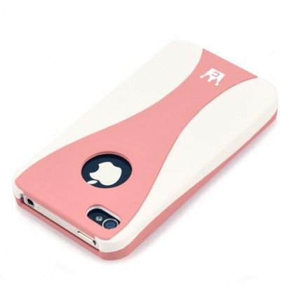 ツートンカラーのポリカーボネートiphone 4 4sケース Exo Case おshinoブ