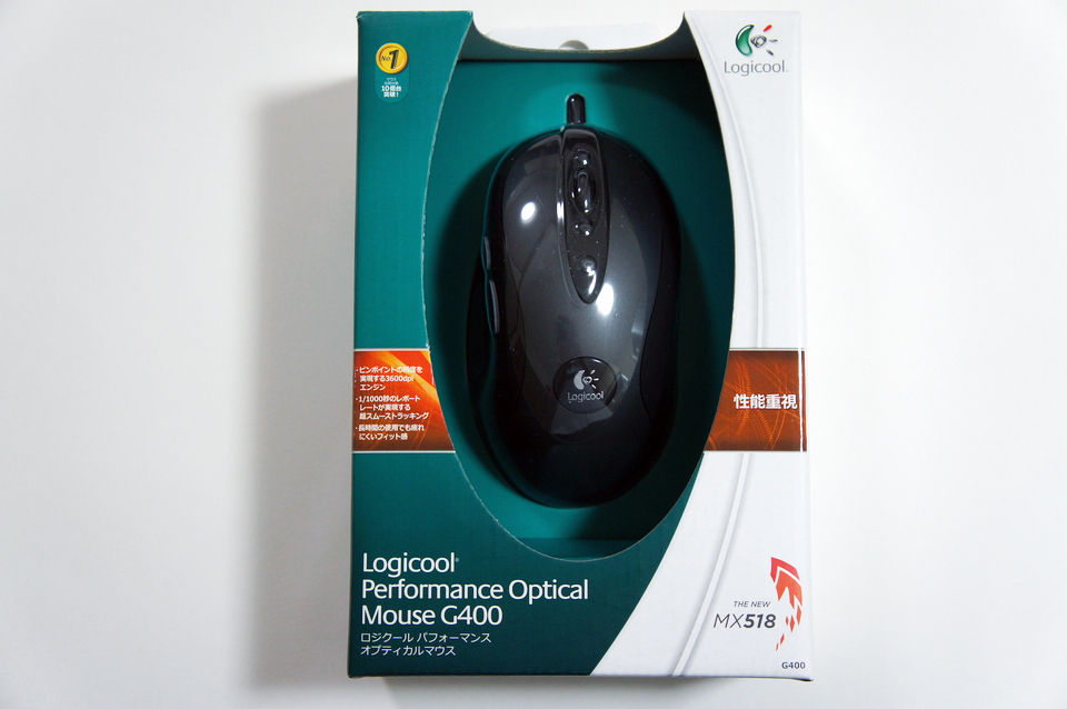 日本特売中 LOGICOOL パフォーマンス オプティカルマウス G400 マウス