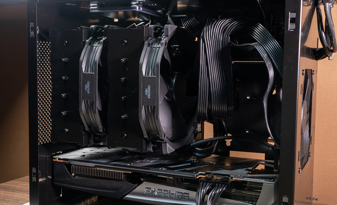 PCケース(自作PC用) NOCTUA NH-D15 CHROMAX.BLACK 2020年New自作