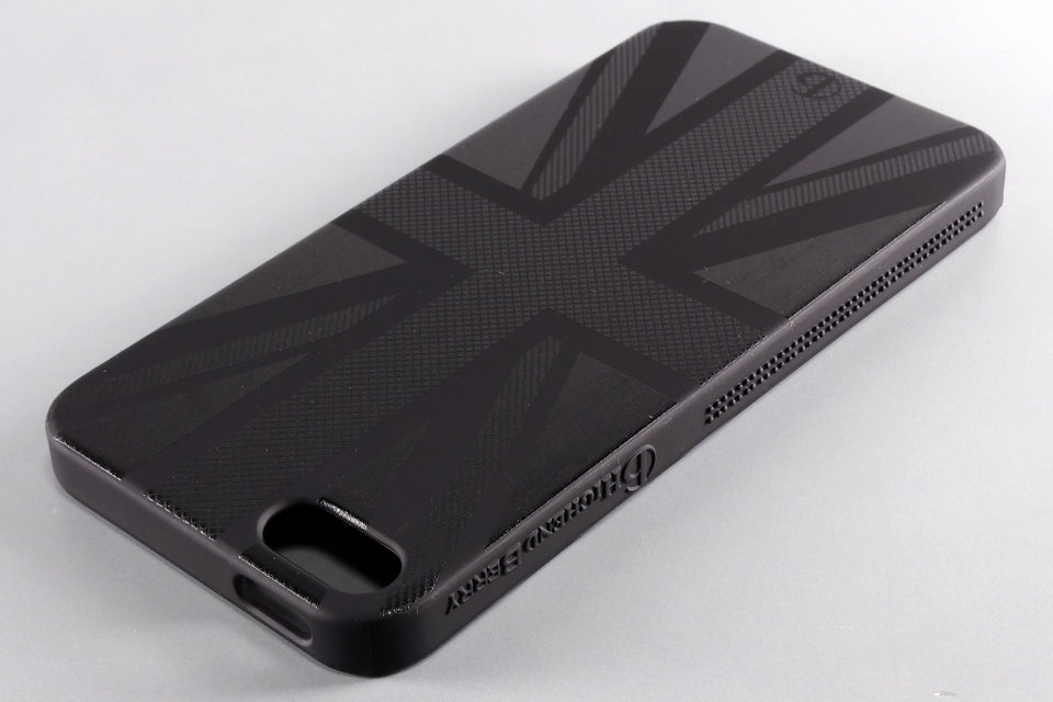 iPhone 5/5s用 Highend berry オリジナルブラックラバーケース 