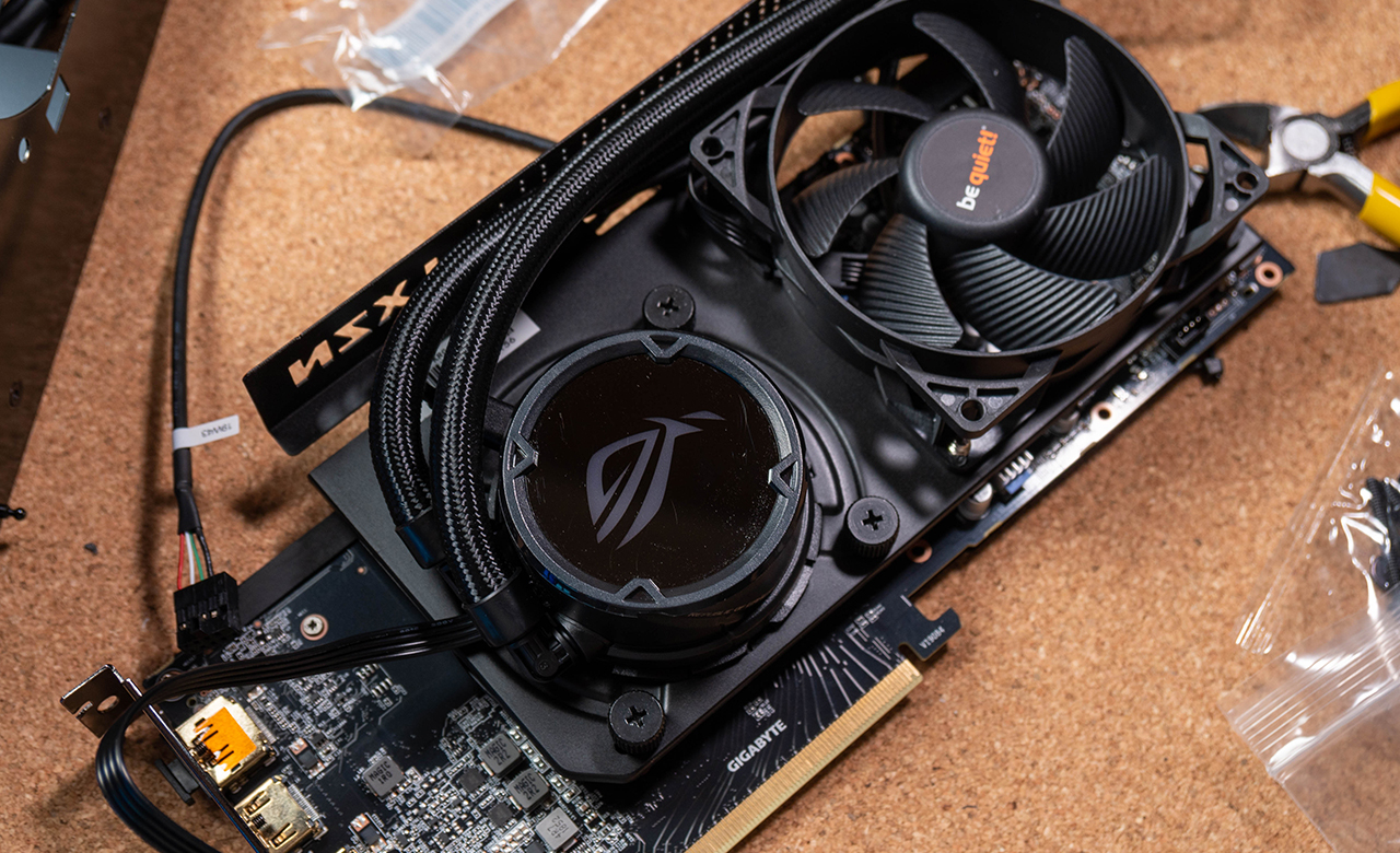 ASUS GeForce RTX 2080 Ti 水冷化済み