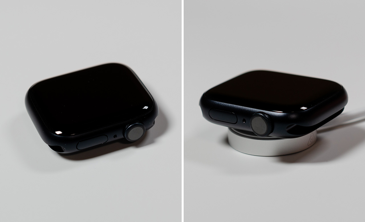 Apple Watch Series 7 mm ― ミッドナイトアルミニウム ／ Nike