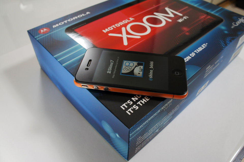 auのAndroid3.0タブレット「MOTOROLA XOOM」レビュー その1 : お