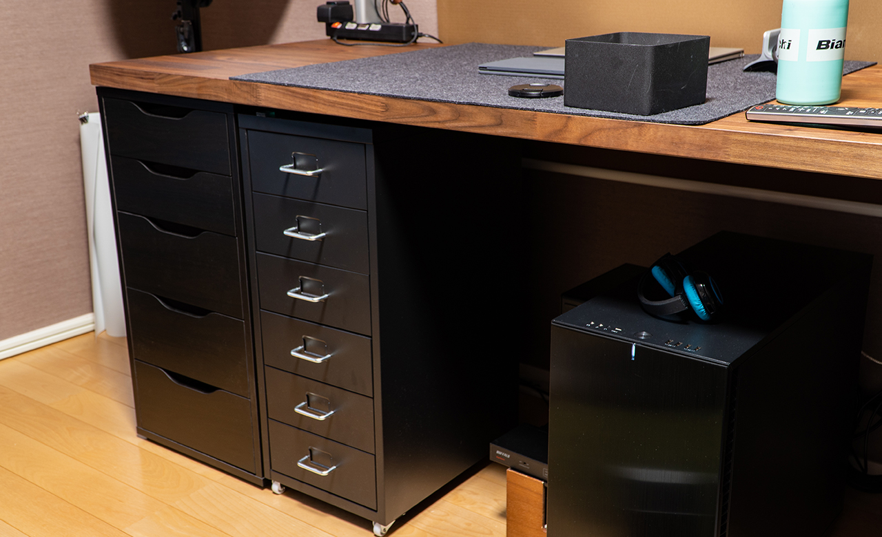 超定番、IKEAのKARLBYとALEXで作る巨大PCデスク : おShinoブ 超定番、IKEAのKARLBYとALEXで作る巨大PCデスク : おShinoブ