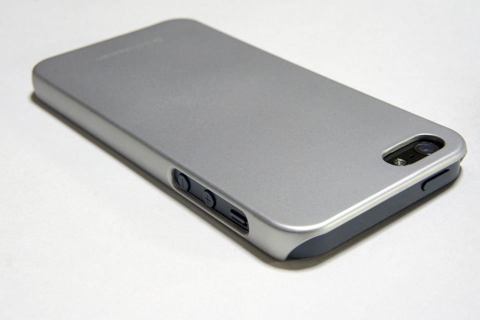 シンプルデザインな4thdesign製iphone 5用ケース Metallic Silver Case レビュー おshinoブ