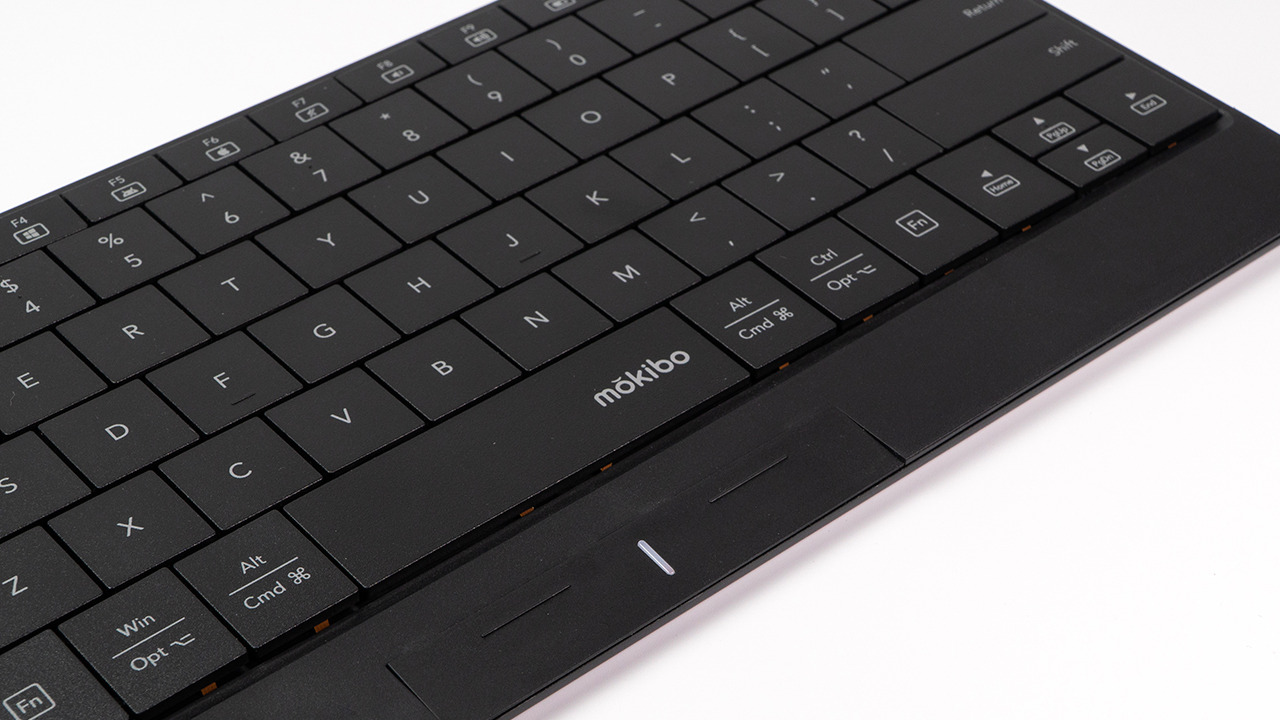 キートップが全面タッチパッドなキーボード Mokibo レビュー おshinoブ キートップが全面タッチパッドなキーボード Mokibo レビュー おshinoブ