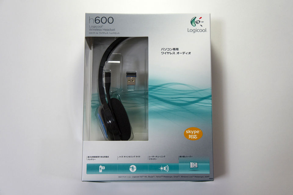 Logicool Wireless Headset H600 レビュー : おShinoブ Logicool Wireless Headset H600 レビュー : おShinoブ